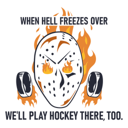 Cor dos elementos de hóquei - 1 Desenho PNG