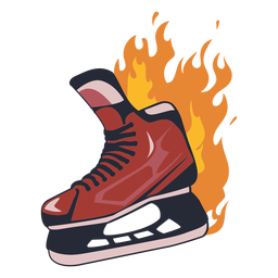 Hockey Elemente Farbe - 2 PNG-Design