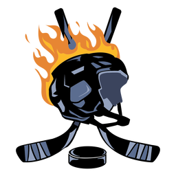 Color de los elementos de hockey - 15 Diseño PNG