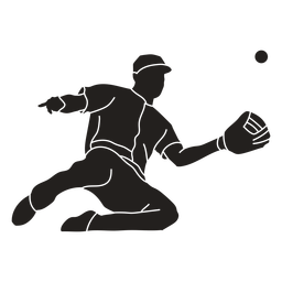 BaseballPlayers_DetailedSilhouette - 2 Diseño PNG