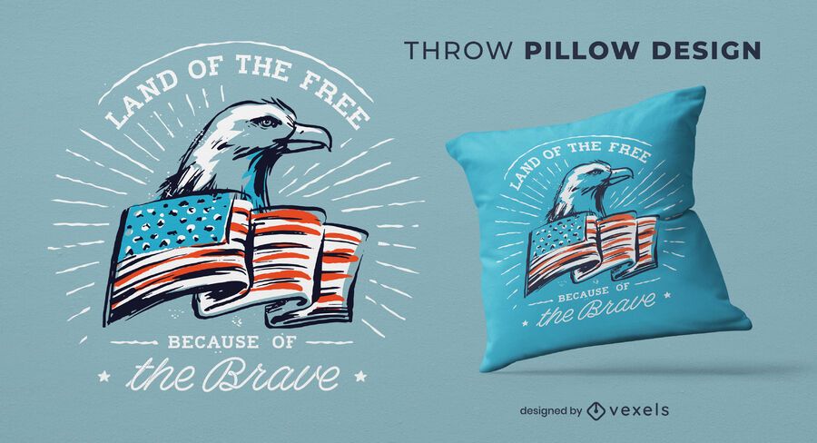 Independence day throw pillow design Independence day throw pillow design