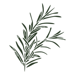 Leaves nature cut out PNG Design