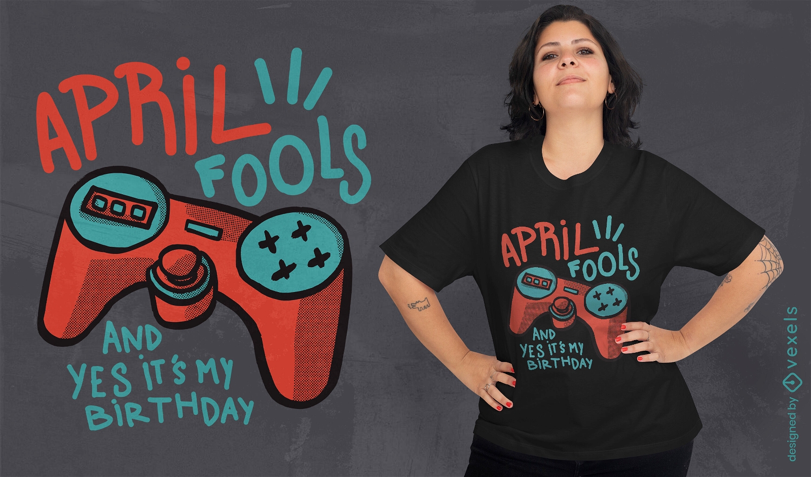 April fools quote t-shirt design