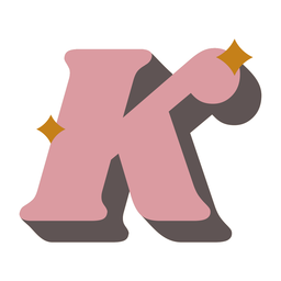 K Letter Sparkly Retro Alphabet Font PNG & SVG Design For T-Shirts