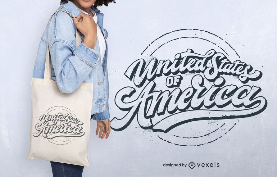 United states america tote bag design United states america tote bag design