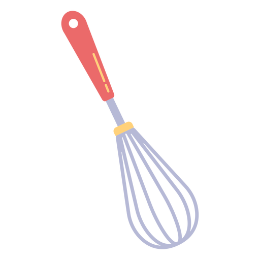 Hand mixer color stroke PNG Design