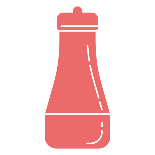 Ketchup jar cut out