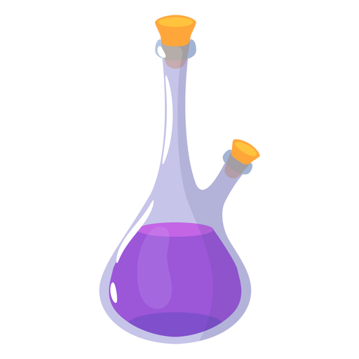 Magic purple potion PNG Design