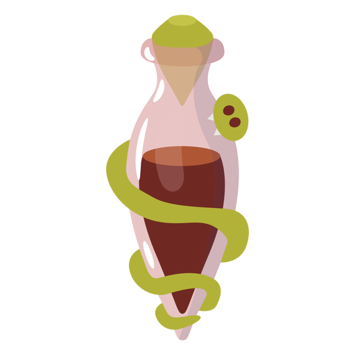 Snake magic potion PNG Design