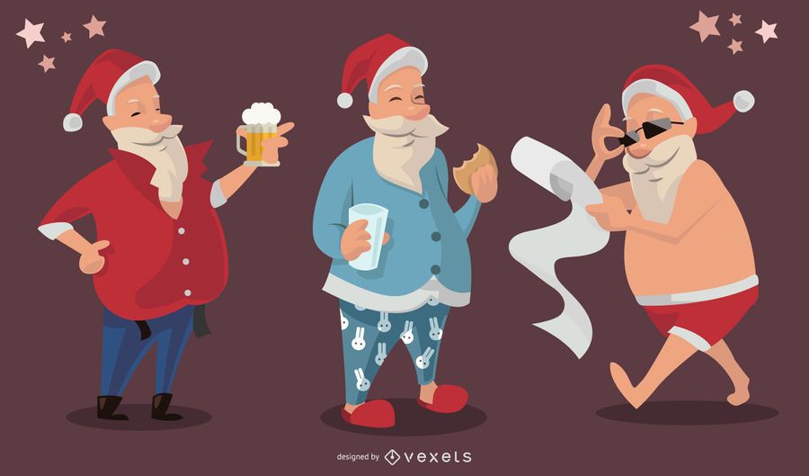 Christmas Santa Vector Christmas Santa Vector