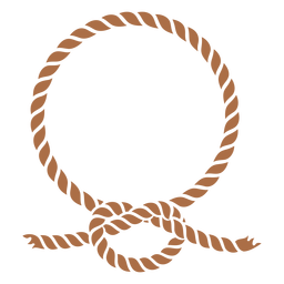 Circular double knot cut out PNG Design Transparent PNG