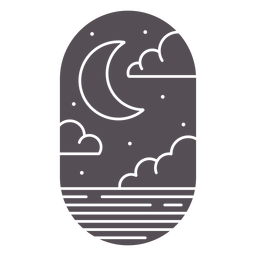 Grafik-Mono-Line-Silhouette - 14 PNG-Design