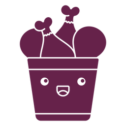Comida-Comidas-Kawaii-Vinilo - 1 Diseño PNG