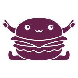Essen-Mahlzeiten-Kawaii-Vinyl - 15 PNG-Design