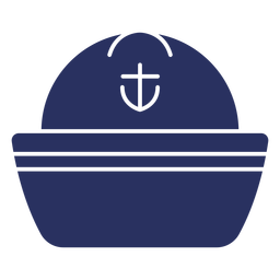 Nautische Kawaii-Silhouette - 3 PNG-Design