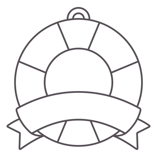 Nautical-Life-Preserver-Rings-GraphicIcon-Stroke - 2 Desenho PNG