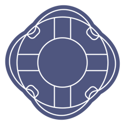 Nautical-Life-Preserver-Ringe-GraphicIcon-Vinyl - 2 PNG-Design