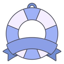 Nautical-Life-Preserver-Ringe-GraphicIcon-Vinyl-Farbe - 2 PNG-Design