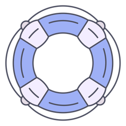 Nautical-Life-Preserver-Ringe-GraphicIcon-Vinyl-Farbe - 4 PNG-Design