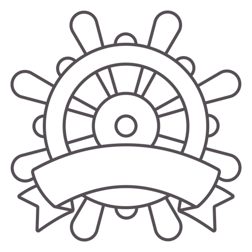 Nautical-Helm-GraphicIcon-Stroke - 0 Desenho PNG