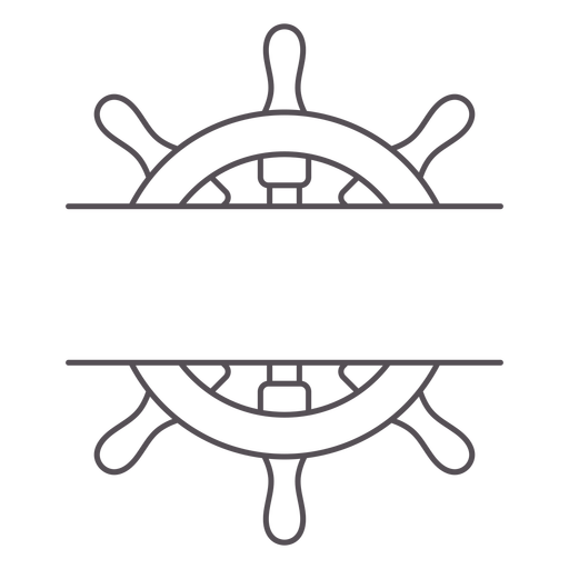 Nautical-Helm-GraphicIcon-Stroke - 3 Desenho PNG