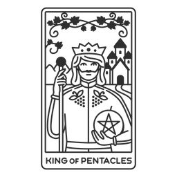 Tarot-Cards-Stroke-Vinilo - 20 Diseño PNG