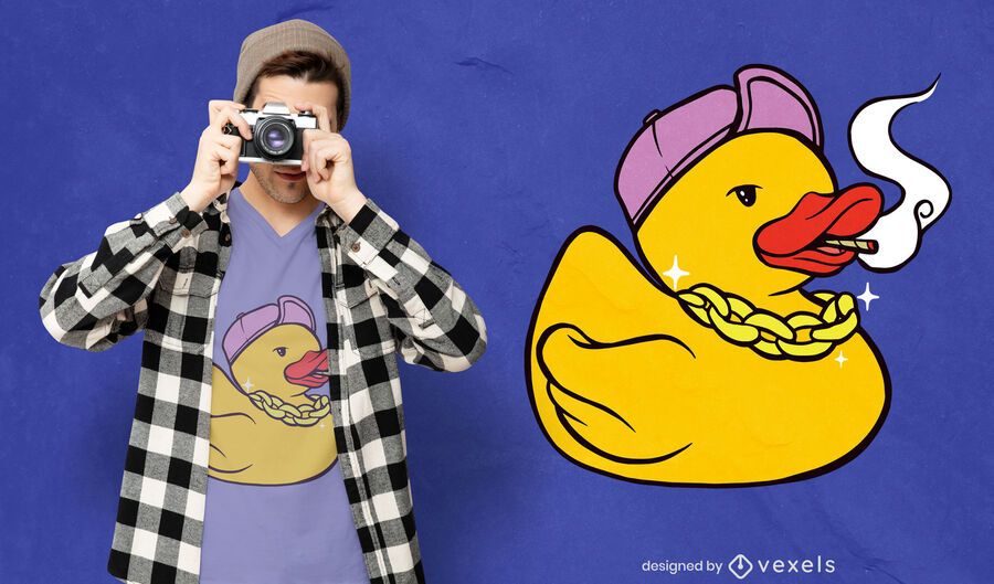 Stoner rubber duck t-shirt design Stoner rubber duck t-shirt design