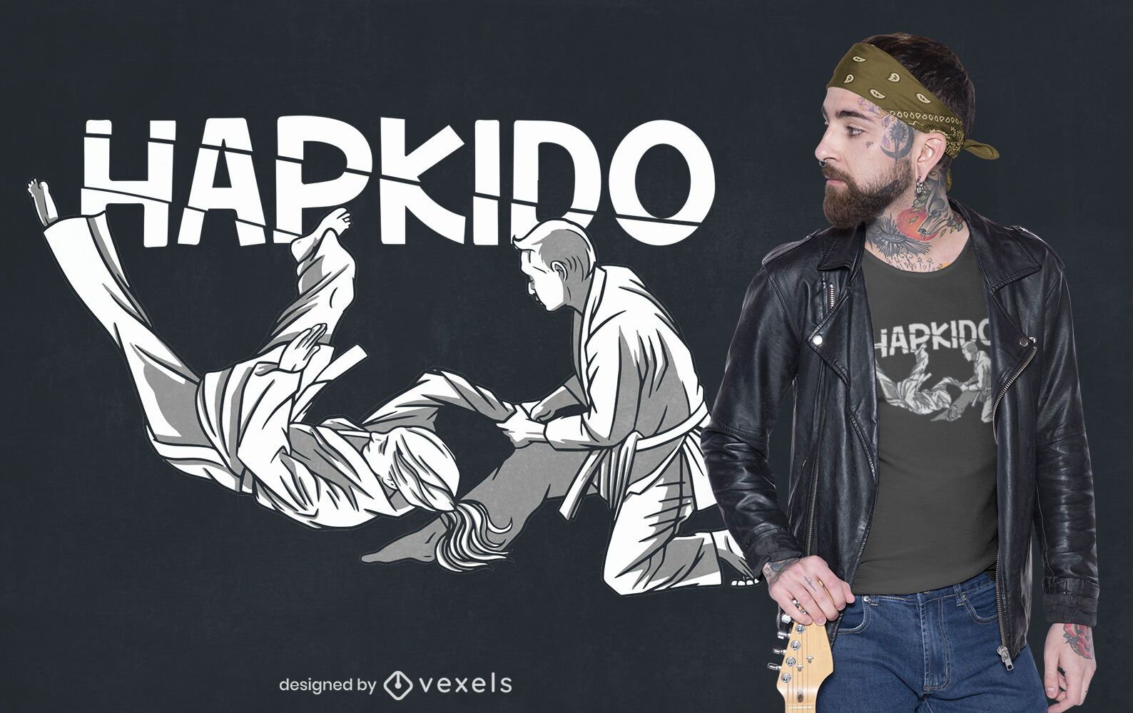 Hapkido t-shirt design