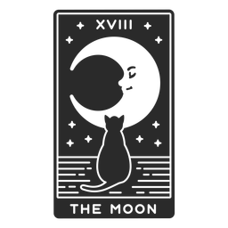 30-Tarot-Karten-Vinyl - 17 PNG-Design