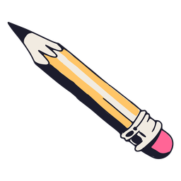 elementos de adesivos de volta às aulas - 10 Desenho PNG
