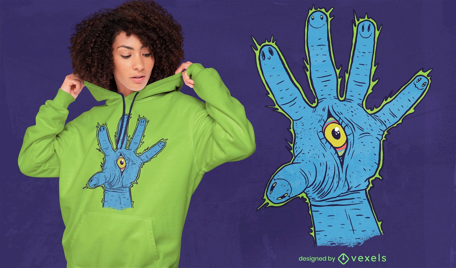 Illuminati Hand T-Shirt Design