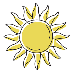 Nature-Summer-ContourLineOverlay-ColorVinyl-CR - 5 Desenho PNG
