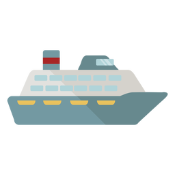Cruise semi flat PNG Design