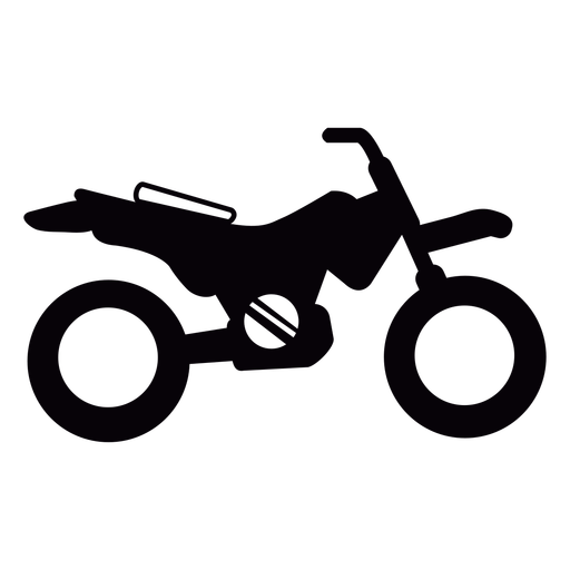 Motorcycle cut out PNG Design