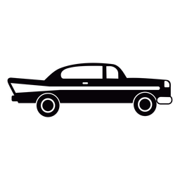 Old car cut out PNG Design