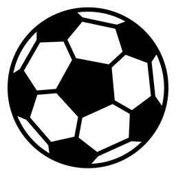 Soccer ball flat design Transparent PNG