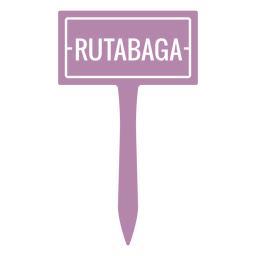Rutabaga label filled stroke