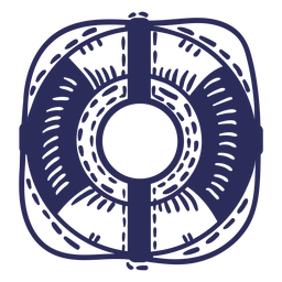 Nautical-LifePreserverRings-Linocut - 11 PNG-Design