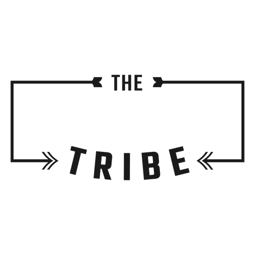 The tribe label stroke 