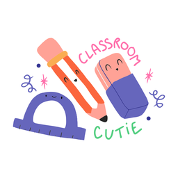 De volta às aulas - 14 Desenho PNG