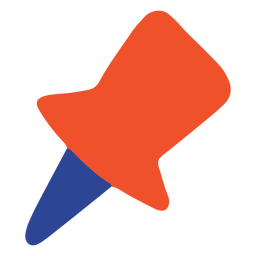 Office pin flat PNG Design