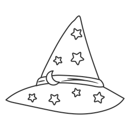 WizardHat - 14 Diseño PNG