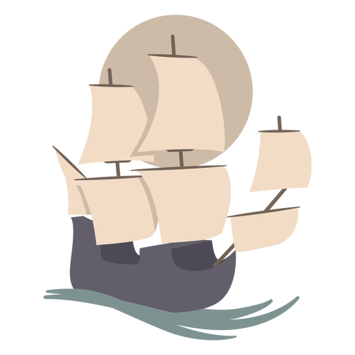 7_Nautical_Sailing Ship_Graphic Icon_VinylColor_CR - 1 Diseño PNG