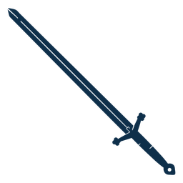 Long sword medieval PNG Design Transparent PNG