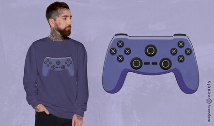 Gaming controller t-shirt design