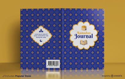 Ramadan journal book cover design Ramadan journal book cover design