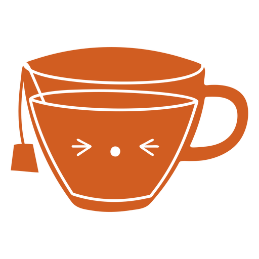 Tea Cup Cute PNG & SVG Design For T-Shirts