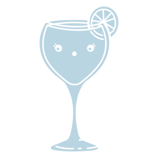 Cocktail drink cut out