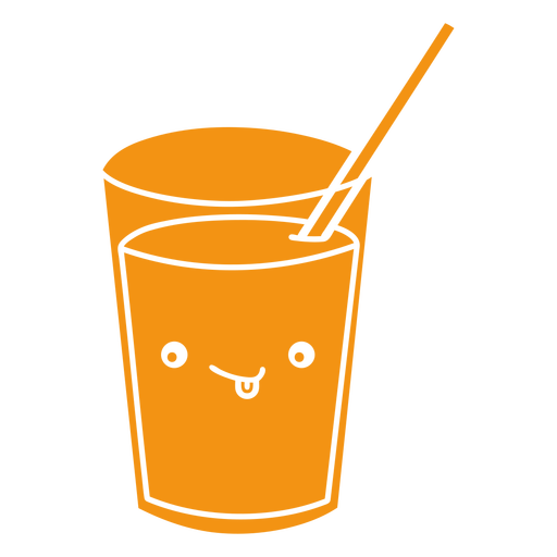 Orange juice cut out