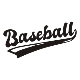 11_Baseball_Letterings_Vinyl - 2 Desenho PNG